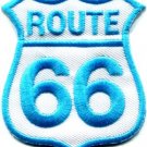 Route 66 retro muscle cars 60s americana USA applique iron-on patch new S-276