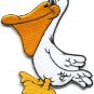 Pelican bird wildlife duck applique iron-on patch S-288