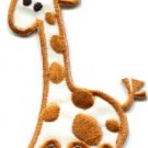 Giraffe baby animal kids applique iron-on patch S-306