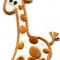 Giraffe baby animal kids applique iron-on patch S-306