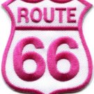 Route 66 retro muscle cars 60s americana applique iron-on patch new S-275