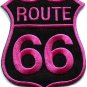 Route 66 retro muscle cars 60s americana USA applique iron-on patch new S-272