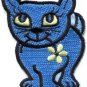 Kitty cat kitten retro applique iron-on patch new S-210