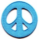 Peace sign hippie retro love weed embroidered applique iron-on patch new S-16