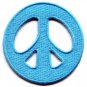 Peace sign hippie retro love weed embroidered applique iron-on patch new S-16