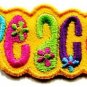 Love peace boho hippie flower power retro weed applique iron-on patch new S-33