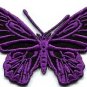 Butterfly hippie retro 70s applique iron-on patch S-175