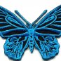 Butterfly hippie retro 70s applique iron-on patch S-174