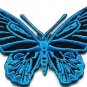 Butterfly hippie retro 70s applique iron-on patch S-174