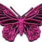 Butterfly hippie retro 70s applique iron-on patch S-176
