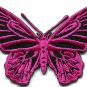 Butterfly hippie retro 70s applique iron-on patch S-176
