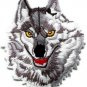 Wolf wolves biker applique iron-on patch new sm S-237