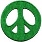 Peace sign hippie retro applique iron-on patch new S-22