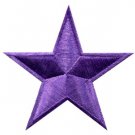 Star hippie 70's retro disco fab superstar applique iron-on patch new S-151