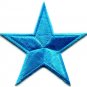 Star hippie 70's retro disco fab superstar applique iron-on patch new S-149