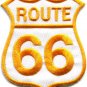 Route 66 retro muscle cars 60s americana USA applique iron-on patch new S-278