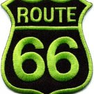 Route 66 retro muscle cars 60s americana USA applique iron-on patch new S-281
