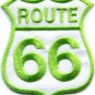 Route 66 retro muscle cars 60s americana USA applique iron-on patch new S-279