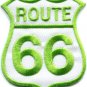 Route 66 retro muscle cars 60s americana USA applique iron-on patch new S-279