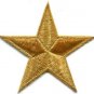 Star hippie 70's retro boho disco fab superstar applique iron-on patch new S-153