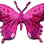 Butterfly insect boho hippie retro love peace applique iron-on patch new S-626