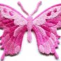 Butterfly insect boho hippie retro love peace applique iron-on patch new S-625
