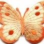 Butterfly insect boho hippie retro love peace applique iron-on patch new S-514