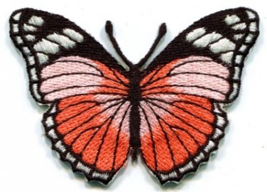 Butterfly insect boho hippie retro love peace applique iron-on patch new S-156