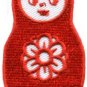 Lot of 6 russian matryoshka babushka nesting doll appliques iron-on patches new