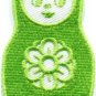 Lot of 6 russian matryoshka babushka nesting doll appliques iron-on patches new