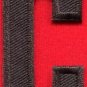 Letter C english alphabet language school applique iron-on patch new S-875