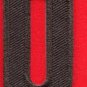 Letter Q english alphabet language school applique iron-on patch new S-889