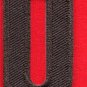 Letter Q english alphabet language school applique iron-on patch new S-889