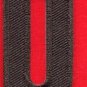 Letter Q english alphabet language school applique iron-on patch new S-889