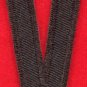 Letter V english alphabet language school applique iron-on patch new S-894