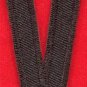 Letter V english alphabet language school applique iron-on patch new S-894