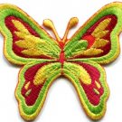 Butterfly insect boho hippie retro love sew sewing applique iron-on patch S-180