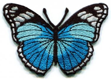 Butterfly insect boho hippie retro love sew sewing applique iron-on patch S-165