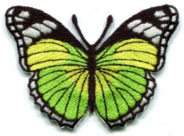 Butterfly insect boho hippie retro love sew sewing applique iron-on patch S-162