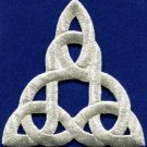 Celtic knot Irish goth biker tattoo retro magic applique iron-on patch new S-532
