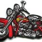 Motorcycle bike biker scoot cruiser chopper applique iron-on patch new S-761