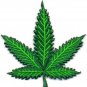 Pot leaf marijuana boho hippie biker applique iron-on patch new S-389 WE SHIP ANYWHERE FOR FREE!