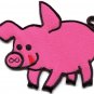 Pig sow hog swine boar livestock farm animal applique iron-on patch new S-688