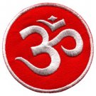 Aum om infinity hindu hindi hinduism yoga indian applique iron-on patch new S-3