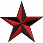 Star hippie 70's retro boho disco fab superstar applique iron-on patch new S-155
