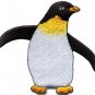 King penguin aquatic bird artic wildlife applique iron-on patch new S-687