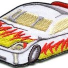 Sports car racing race exotic sexy supercar retro applique iron-on patch S-678