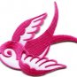 Bird tattoo swallow dove swiftlet sparrow biker applique iron-on patch new S-968