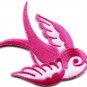 Bird tattoo swallow dove swiftlet sparrow biker applique iron-on patch new S-967