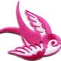 Bird tattoo swallow dove swiftlet sparrow biker applique iron-on patch new S-967